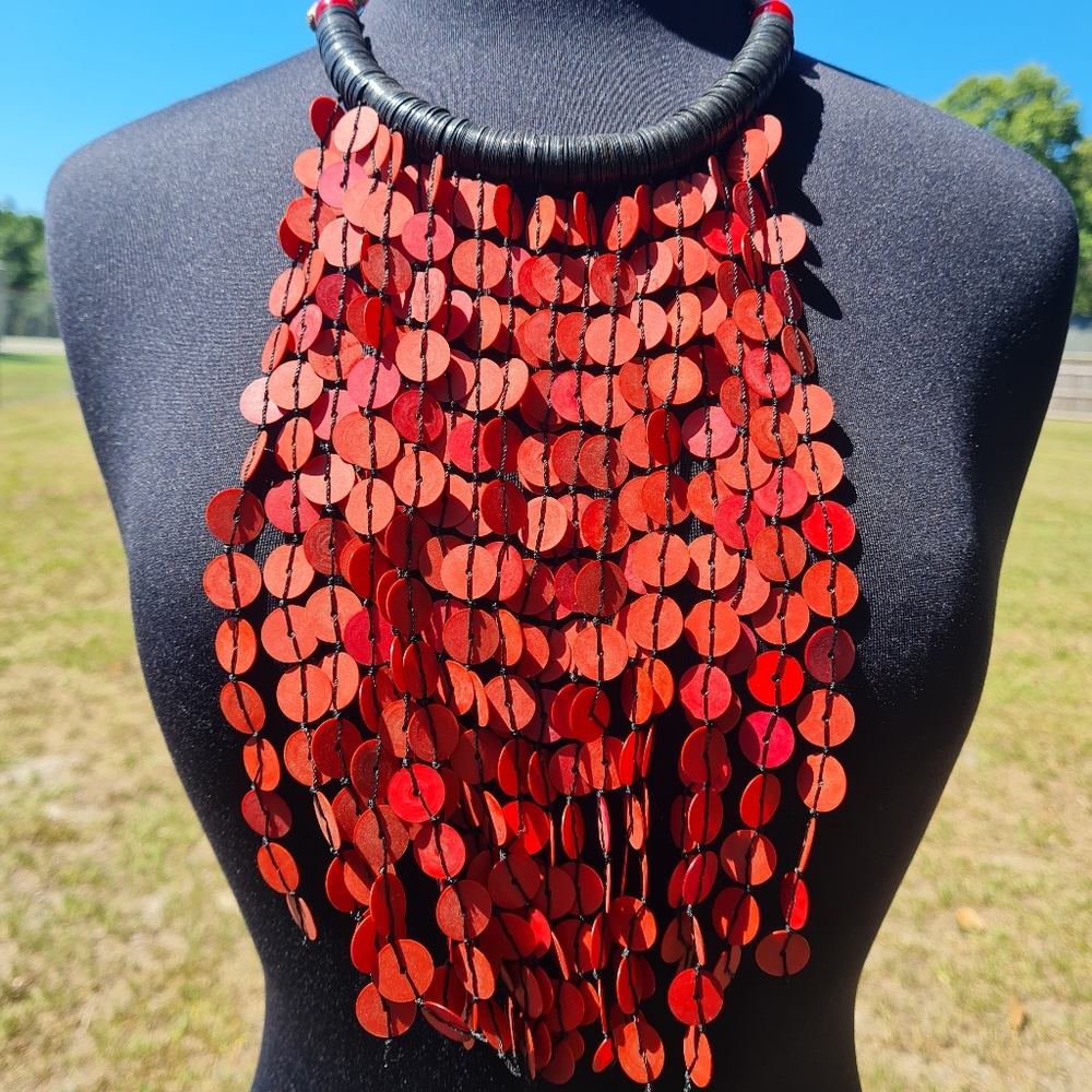 Adametu Collection African Jigida Necklace